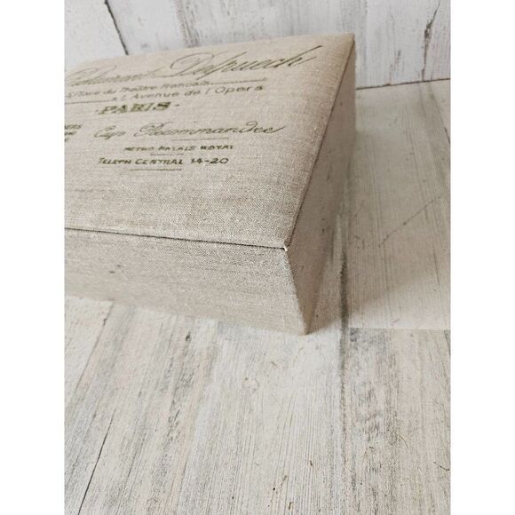 Restaurant Delpuech Paris box home decor jewelry large - Picture 6 of 9